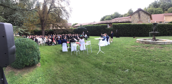 mariage domaine de chanille