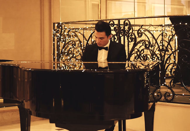 pianiste hotel paris