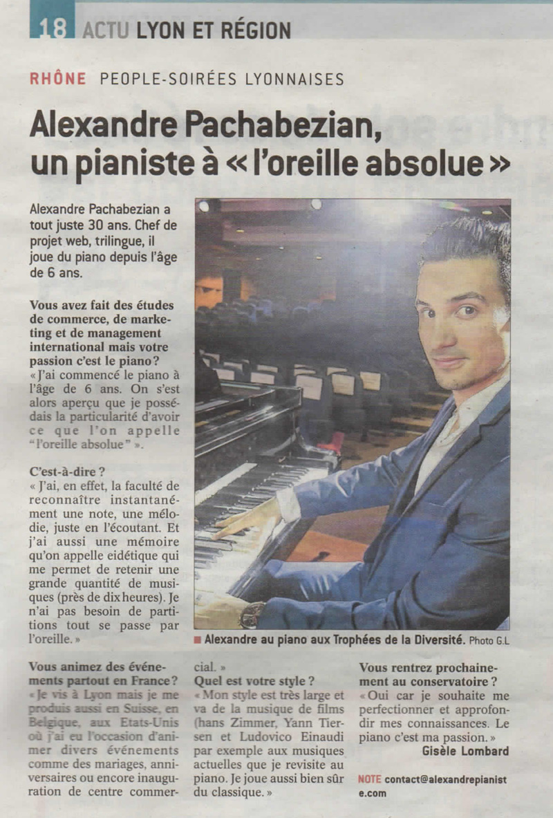 Article de presse