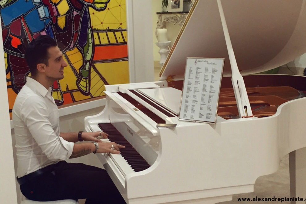 Pianiste Nice anniversaire