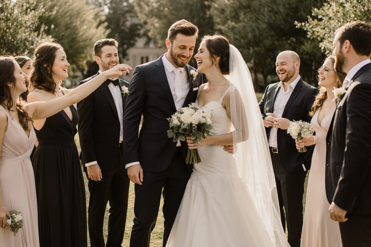 Animations pour témoins de mariage.