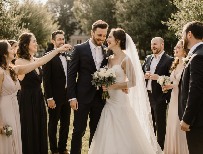 Animations pour témoins de mariage.